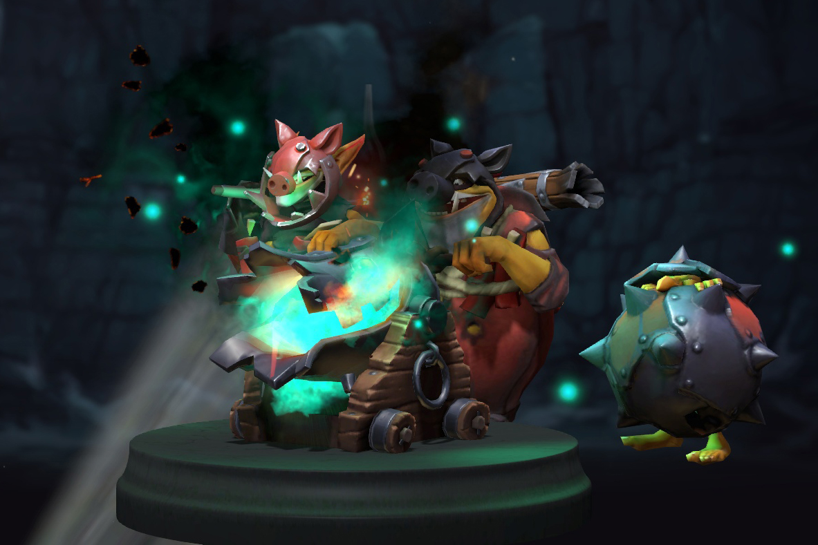 Turquoise Color For Techies Arcana для Techies